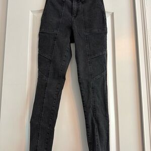 Express Black Skinny Jeans High-Waisted